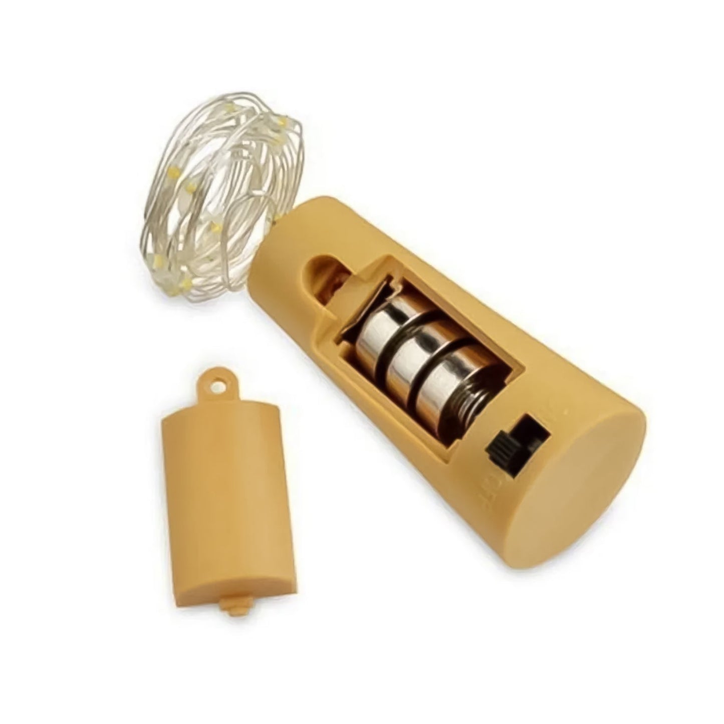 Wine Bottle Cork String Light | Multi LED / 2M Cable Length Copper Wire Battery Operated (Multicolor Light / 5 Pc)