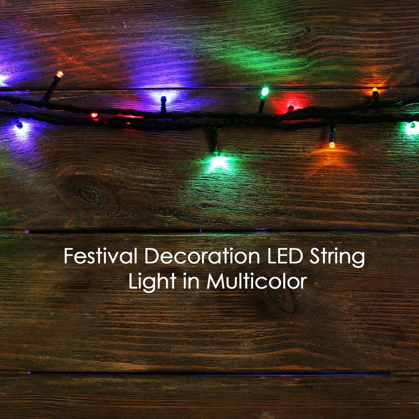 3Mtr Home Decoration Diwali & Wedding LED Christmas String Light Indoor and Outdoor Light ,Festival Decoration Led String Light, Multi-Color Light 1.4MM (15L 3 Mtr) - Needs You