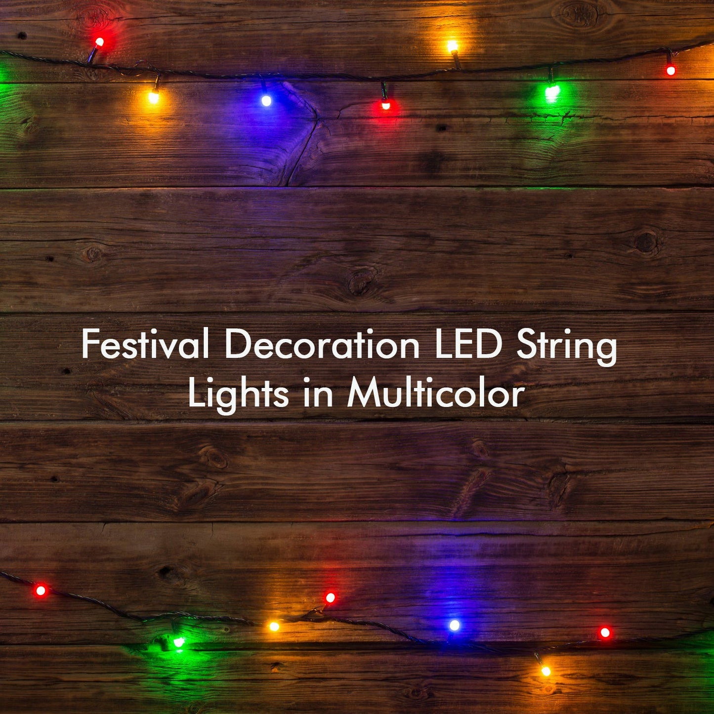 3Mtr Home Decoration Diwali & Wedding LED Christmas String Light Indoor and Outdoor Light ,Festival Decoration Led String Light, Multi-Color Light (15L 3 Mtr) - Needs You