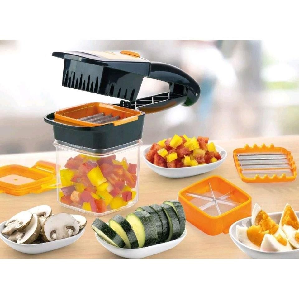 3 in 1 Multifunction Vegetable Manual Manual Quick Dicer Cutter - Needs You