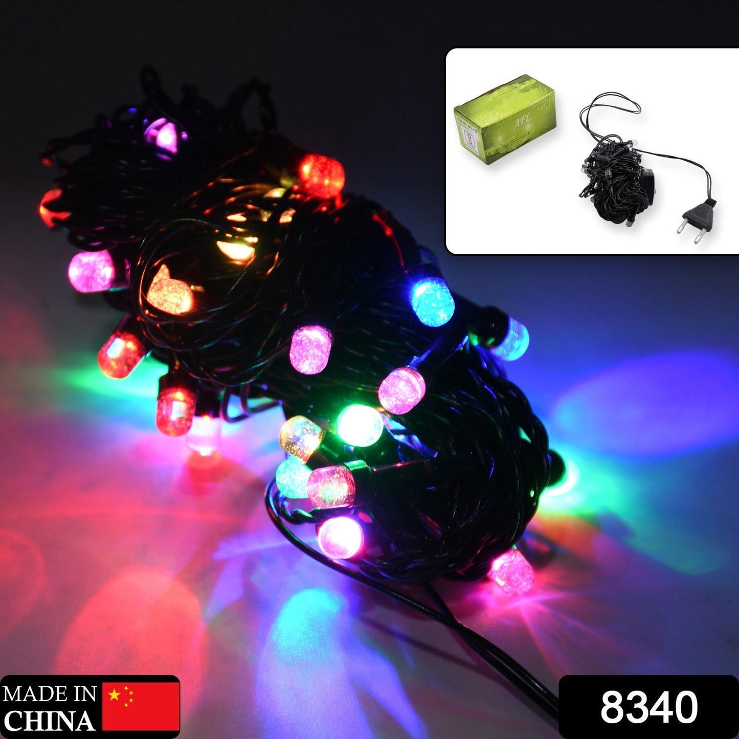 9Mtr Home Decoration Diwali & Wedding LED Christmas String Light Indoor and Outdoor Light ,Festival Decoration Led String Light, Multi-Color Light (36L 9 Mtr) - Needs You