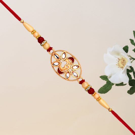 Cute Om Printed Design Rakhi - Needs You