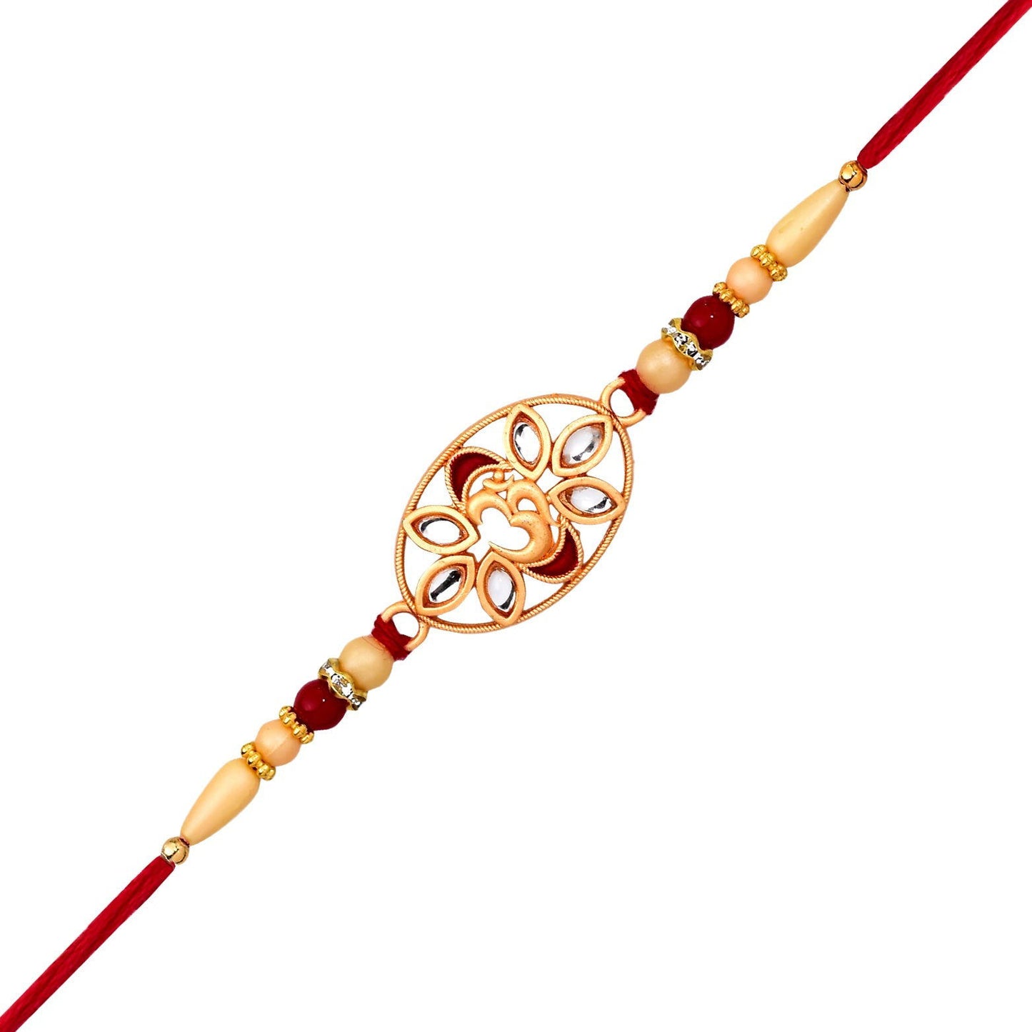 Cute Om Printed Design Rakhi - Needs You