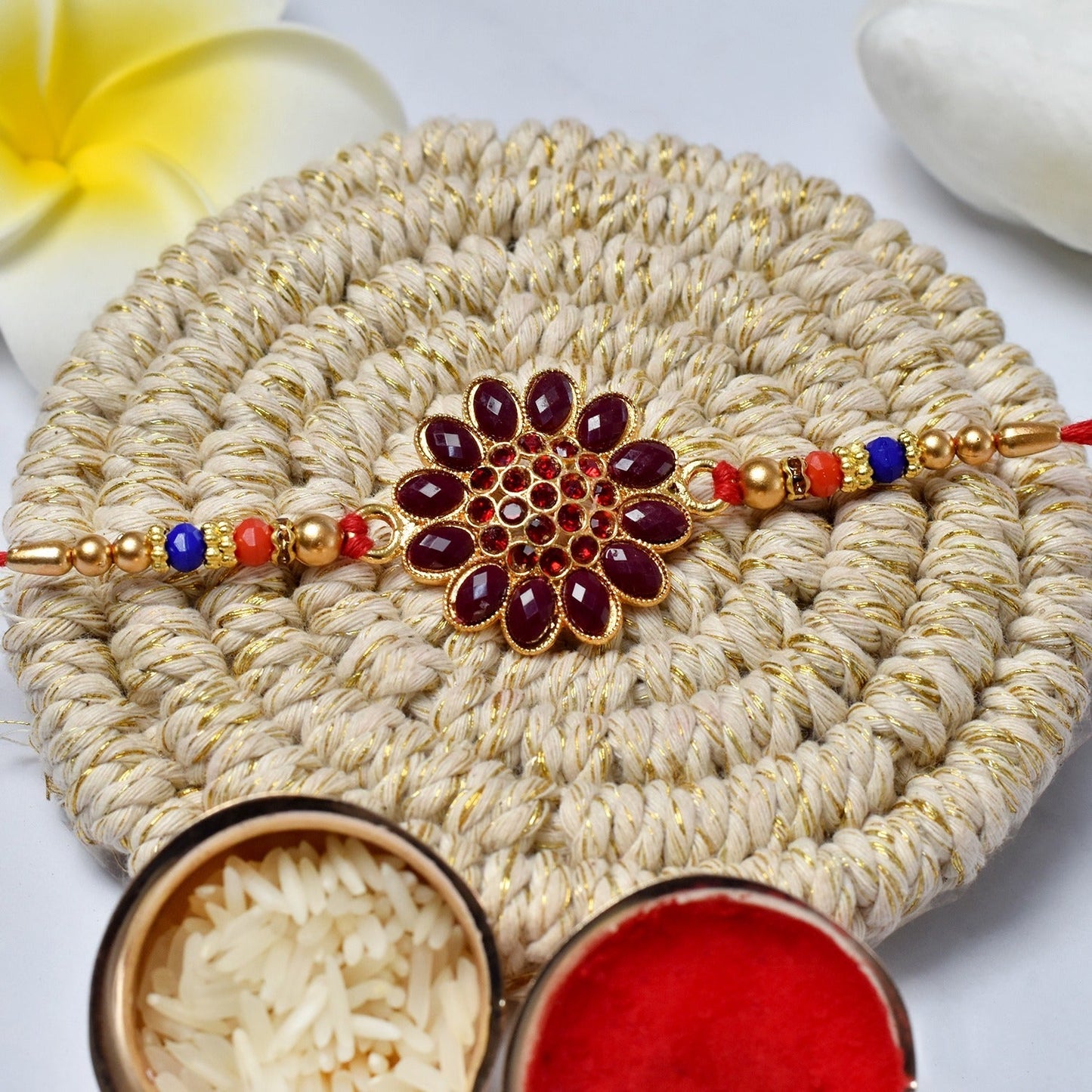 Flower Design Rakhi - Needs You