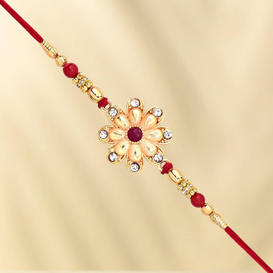 Golden Flower Rakhi - Needs You