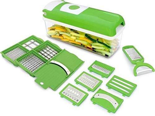 Multifunctional 12 in 1 nicer dicer chopper and drain basket - Needs You