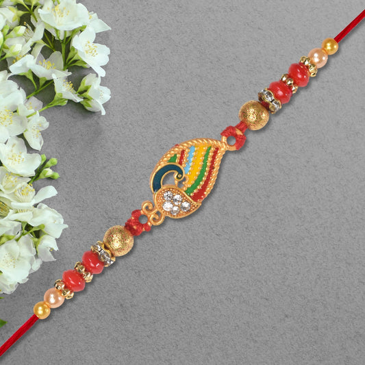 Peacock Design Rakhi - Needs You