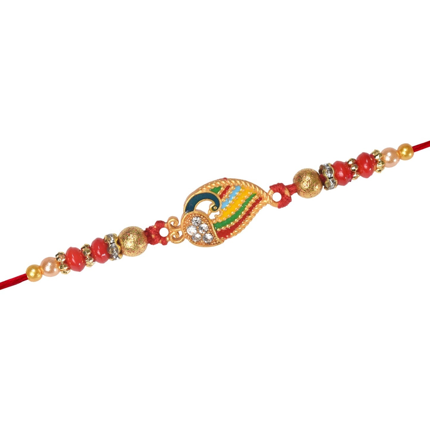 Peacock Design Rakhi - Needs You