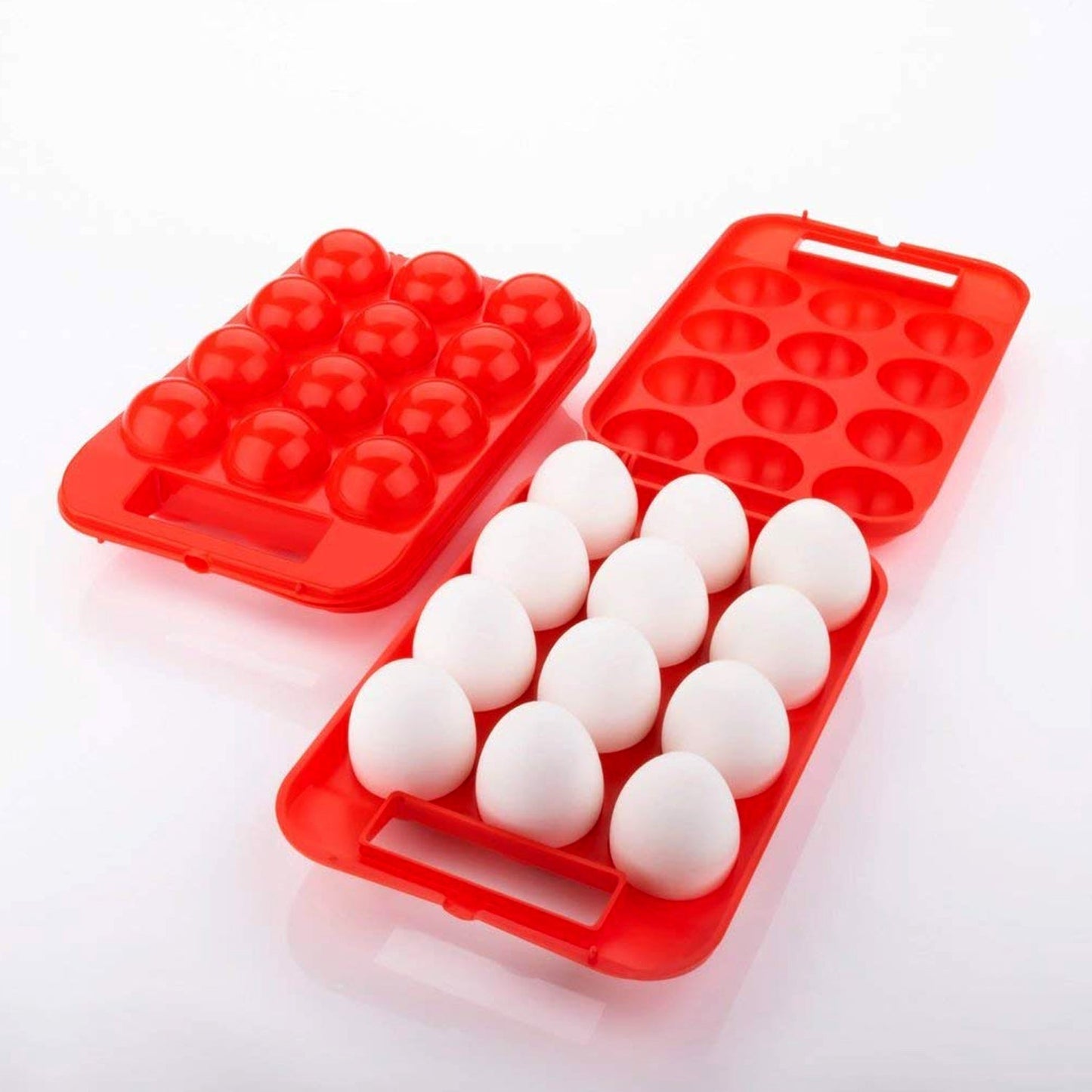 Plastic Egg Carry Tray Holder Carrier Storage Box - Needs You