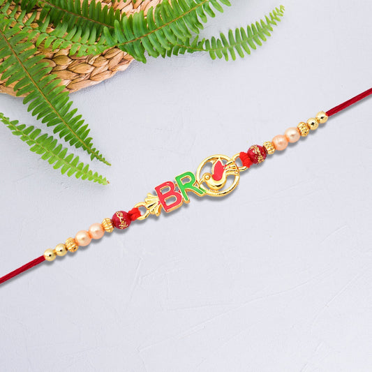 Red & Green "BRO" Rakhi Pack of 3 - Needs You