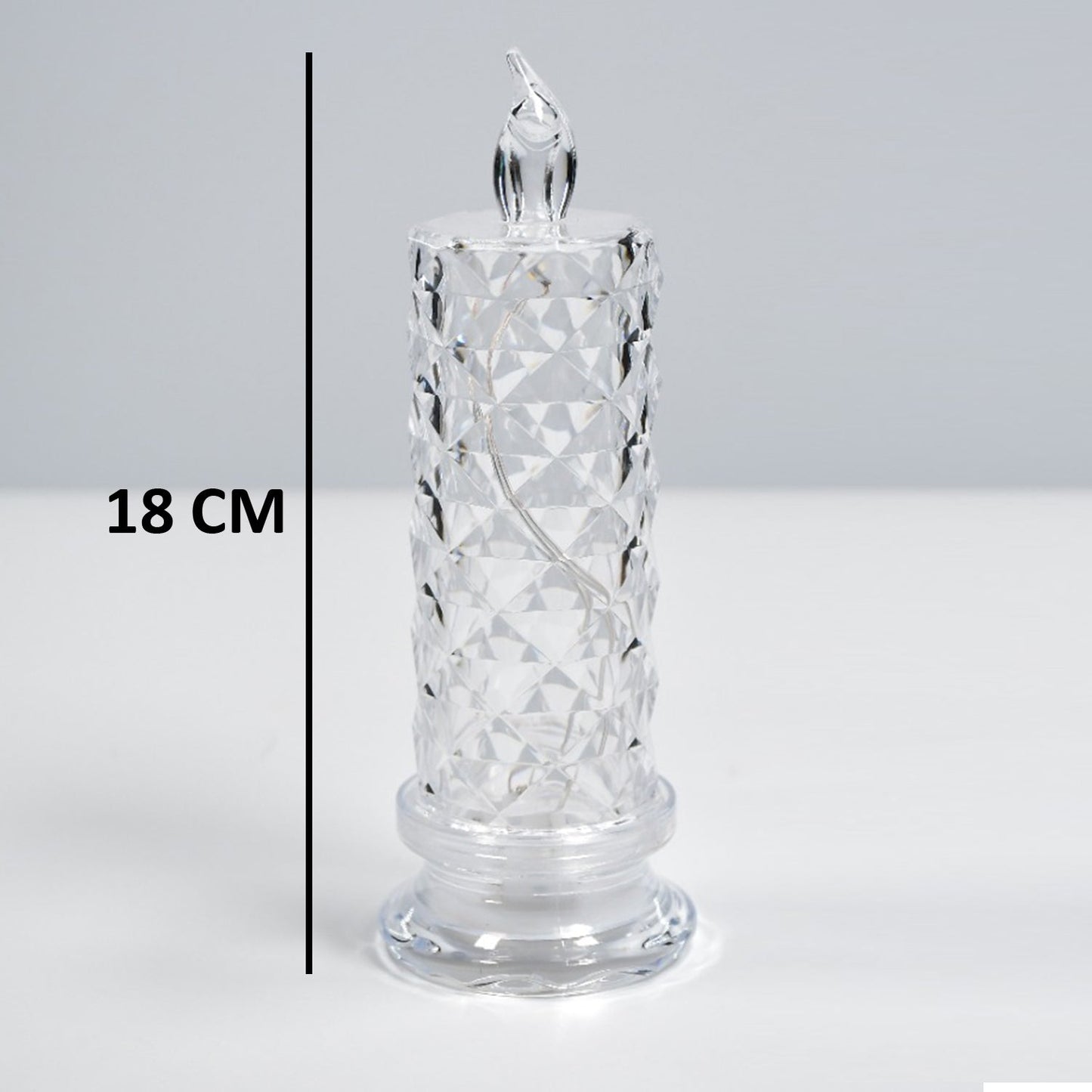 Rose Candles for Home Decoration, Crystal Candle Lights - Needs You