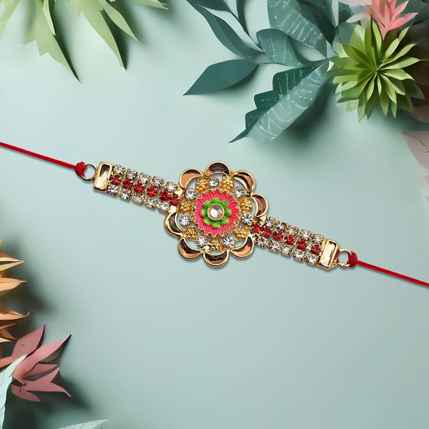 Round Flower Rakhi - Needs You