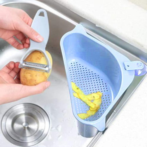 Triangular Multi Functional Drainer Shelf Sink Storage Holder 3 Pcs - Needs You