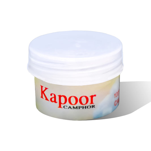 Pure Kapoor Tablets for Diffuser Puja Meditation (10gm) 2 Box