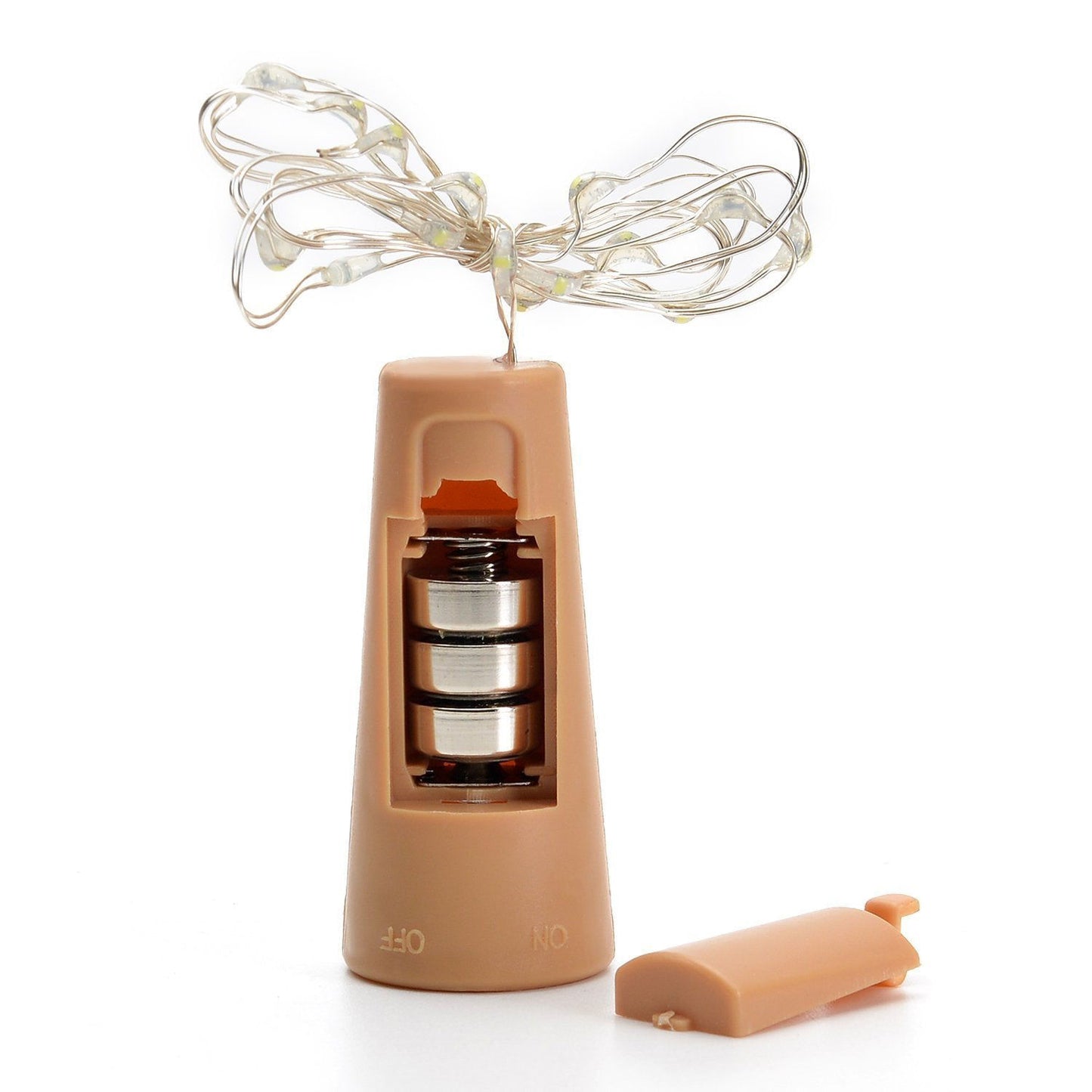 20 LED Wine Bottle Cork Lights Copper Wire String Lights, Battery Powered /  Wine Bottle Fairy Lights Bottle - Needs You