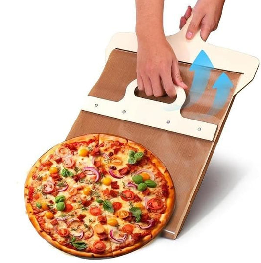 Wooden Pizza Paddle with Smooth Handle for Transfer The Pizza Crust - Needs You